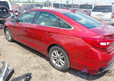 2016 Hyundai Sonata Se from USA, damaged, VIN 5NPE24AF7GH318608